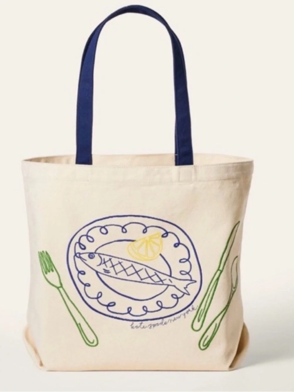 Kate Spade x Target Canvas Tote NWT